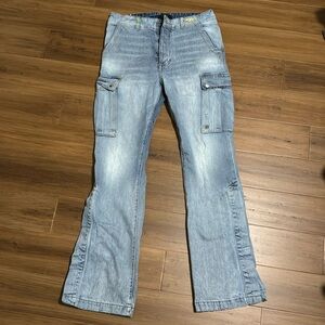 AMIRI CARGO FLARE - STONE INDIGO (MENS 31)